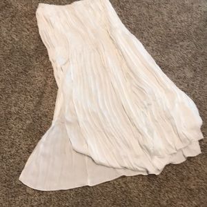Club Monaco white long skirt . Super cute